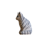 Cat Sitting Wooden Toy - Tabby, Black, Ginger, Calico