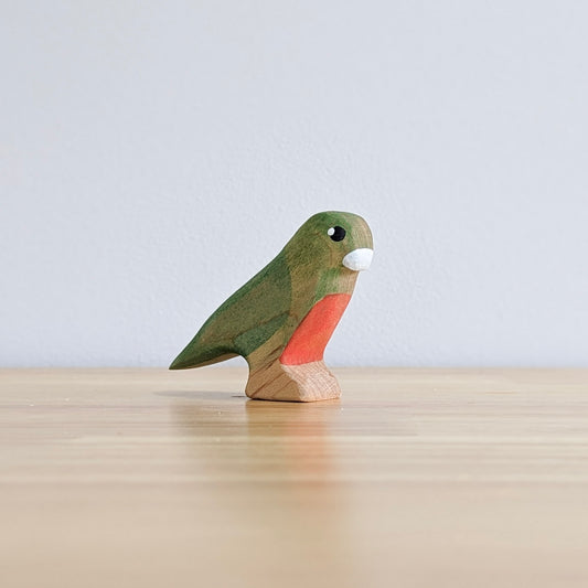 King Parrot Female Wooden Toy