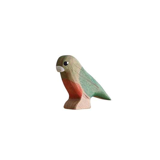 King Parrot Female Wooden Toy