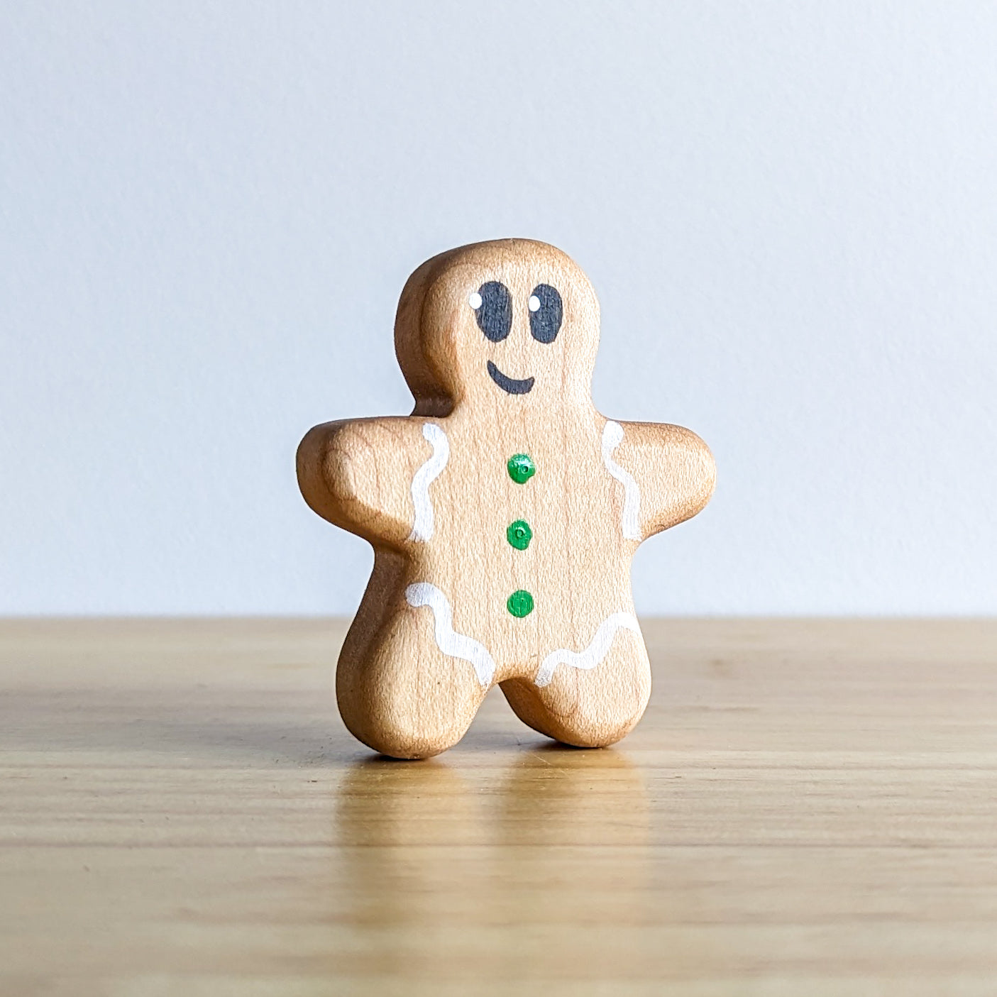 Gingerbread Man Wooden Toy