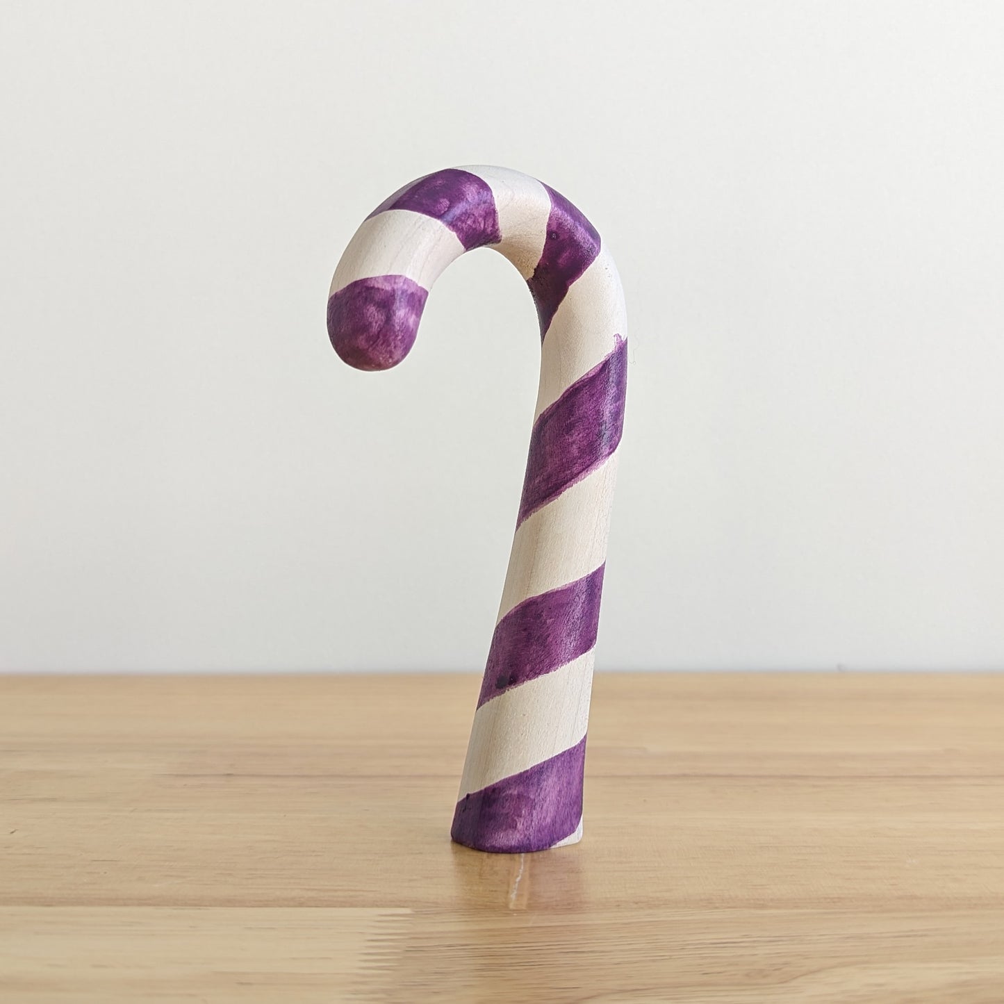 Candy Cane Wooden Toy