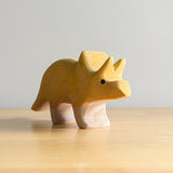 Triceratops Wooden Toy