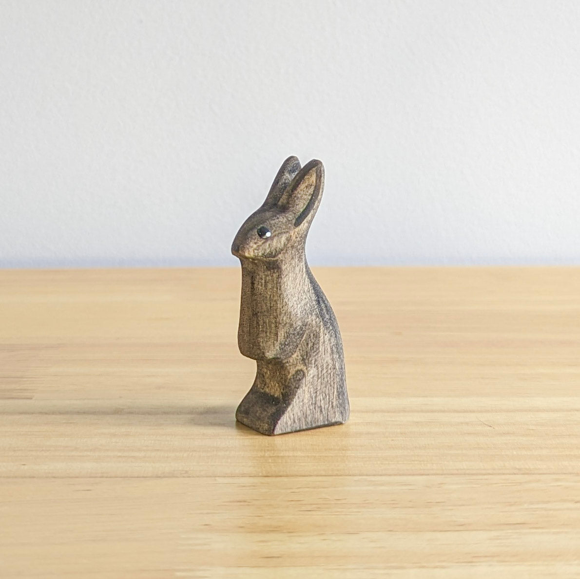 Standing Bunny Rabbit Wooden Toy