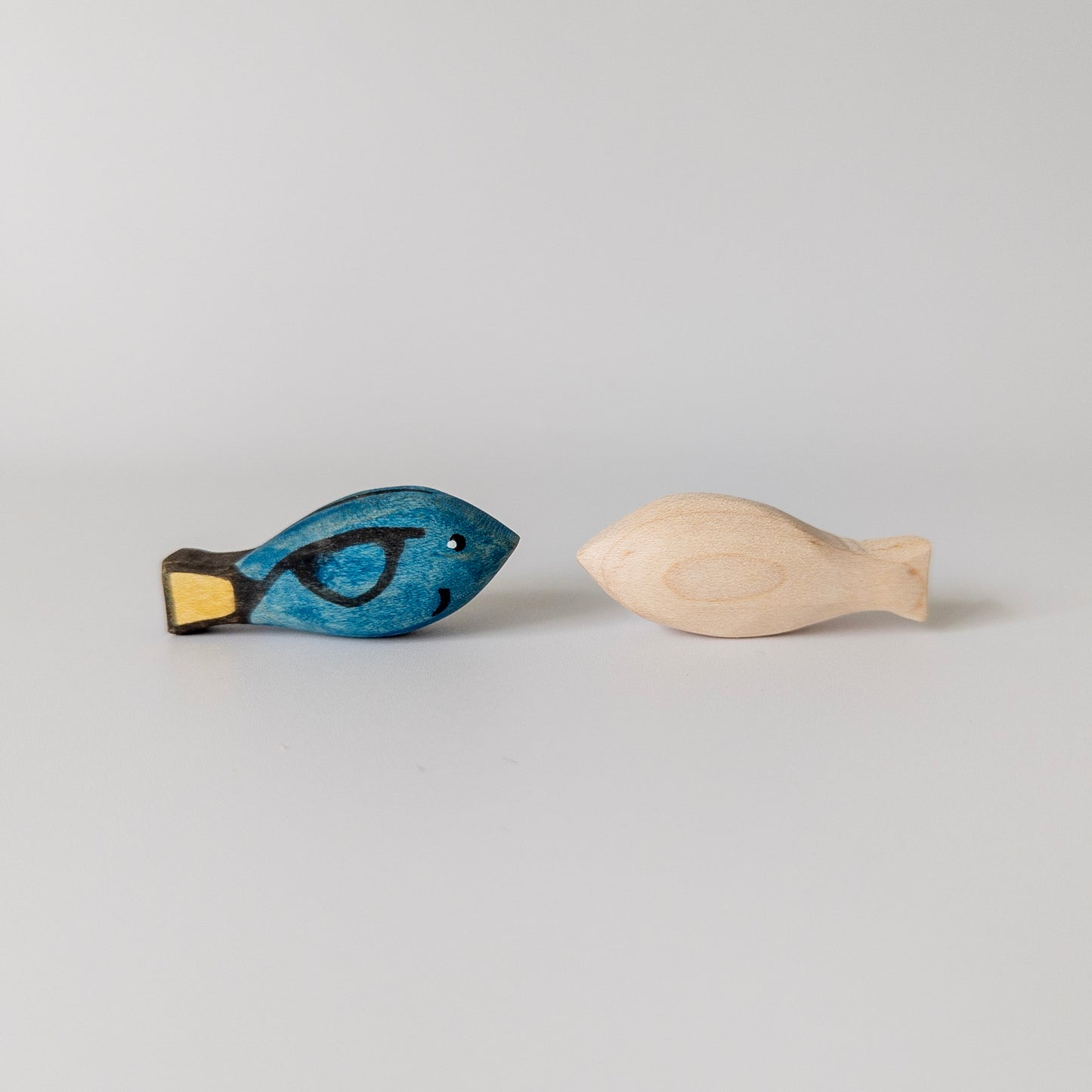 Blue Tang Fish Wooden Toy