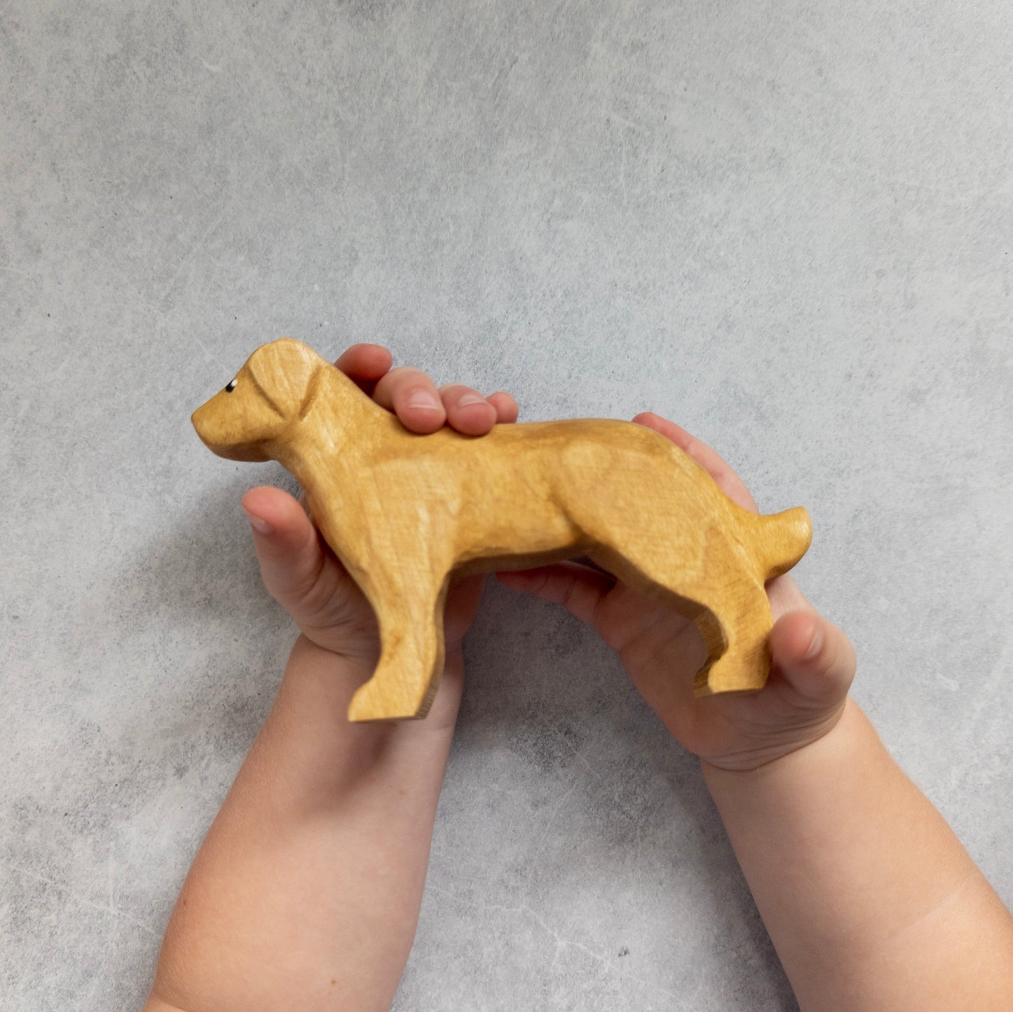 Golden Retriever Dog Wooden Toy