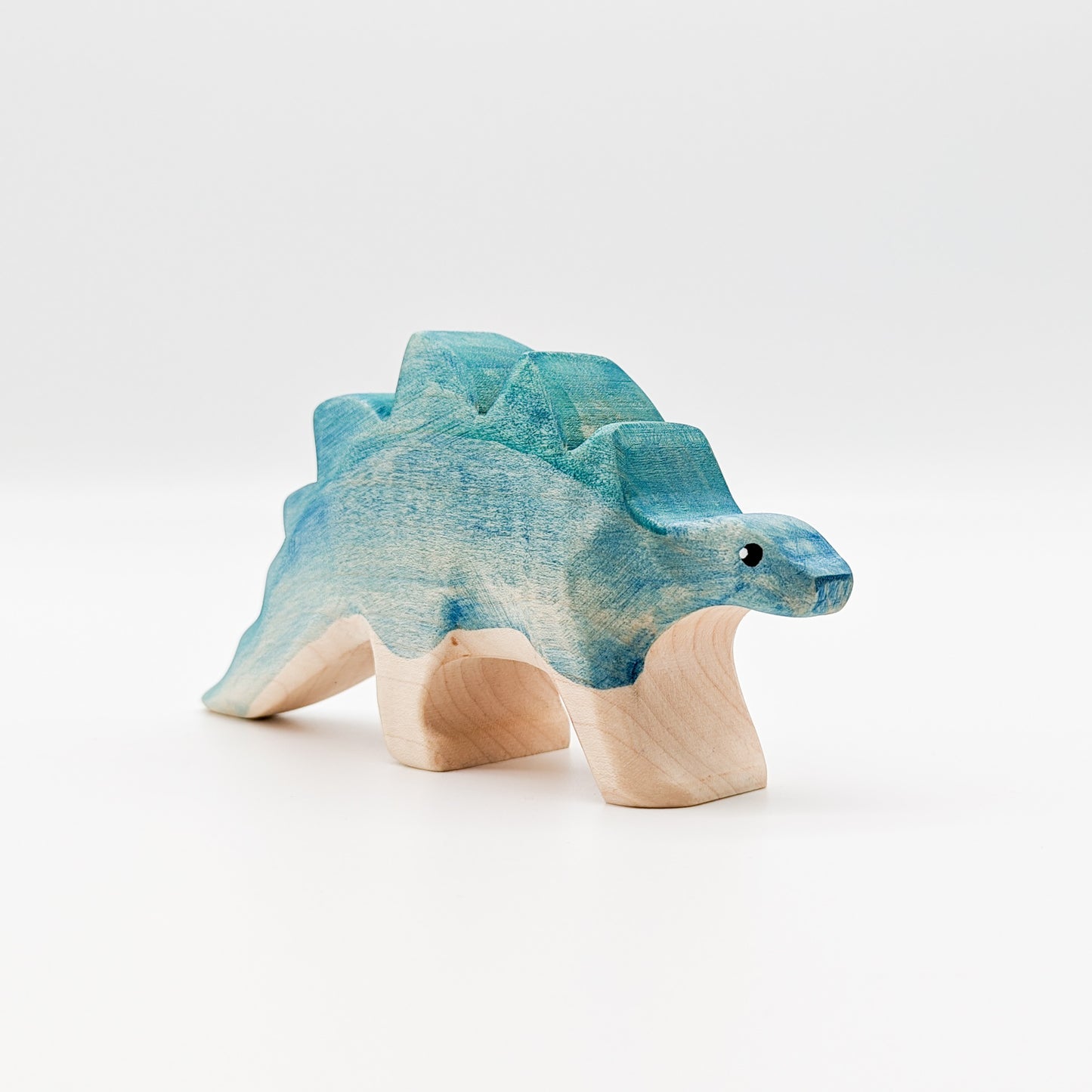 Stegosaurus Wooden Toy