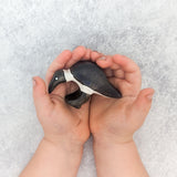 Ibis Pecking Wooden Toy