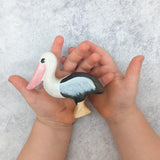 Pelican Standing Wooden Toy