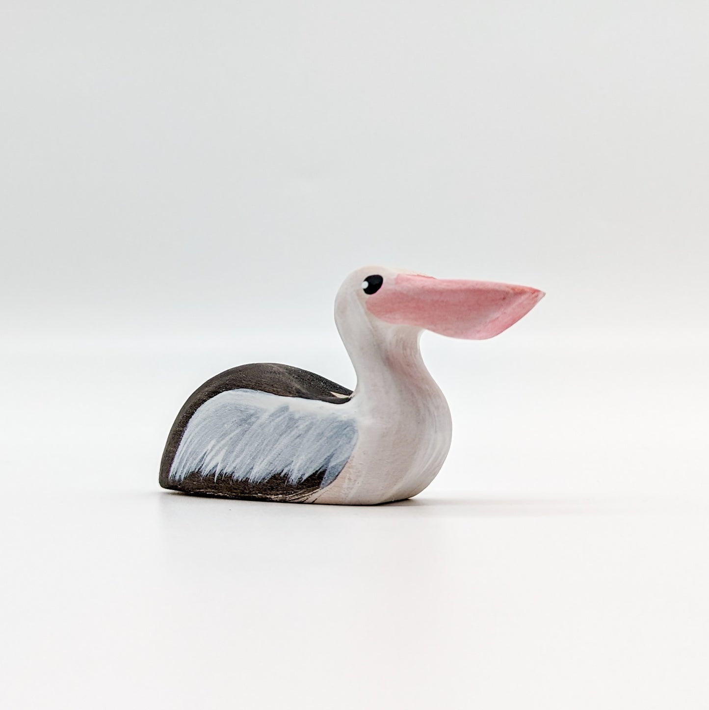 Pelican Sitting Wooden Toy
