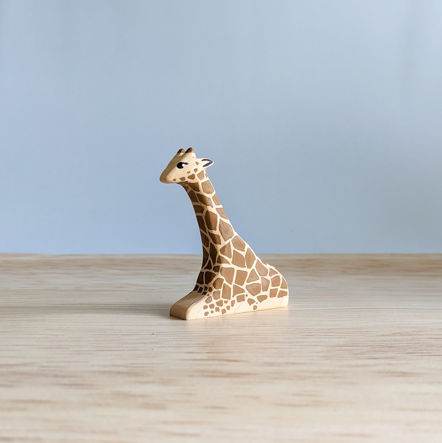 Giraffe - Sitting - Wooden Toy