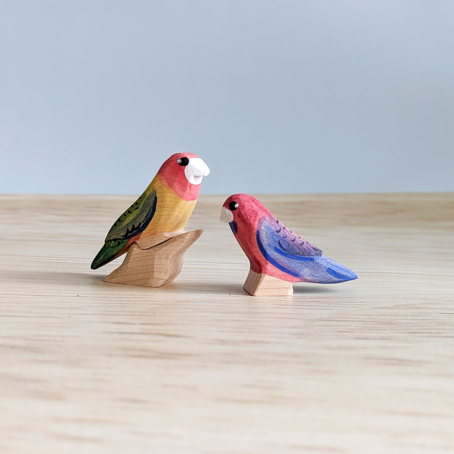 Eastern Rosella Wooden Toy
