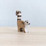 Ring-Tailed Lemur Wooden Toy - Tail Backward