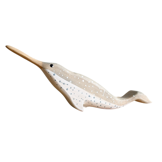 Narwhal Wooden Toy