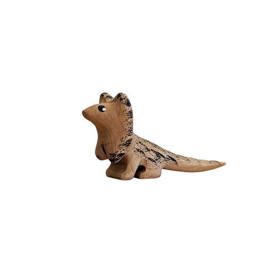 Frill Neck Lizard Wooden Toy
