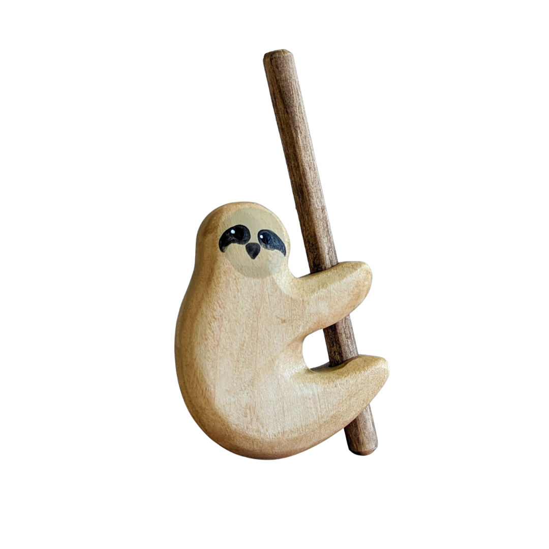 Sloth Wooden Toy