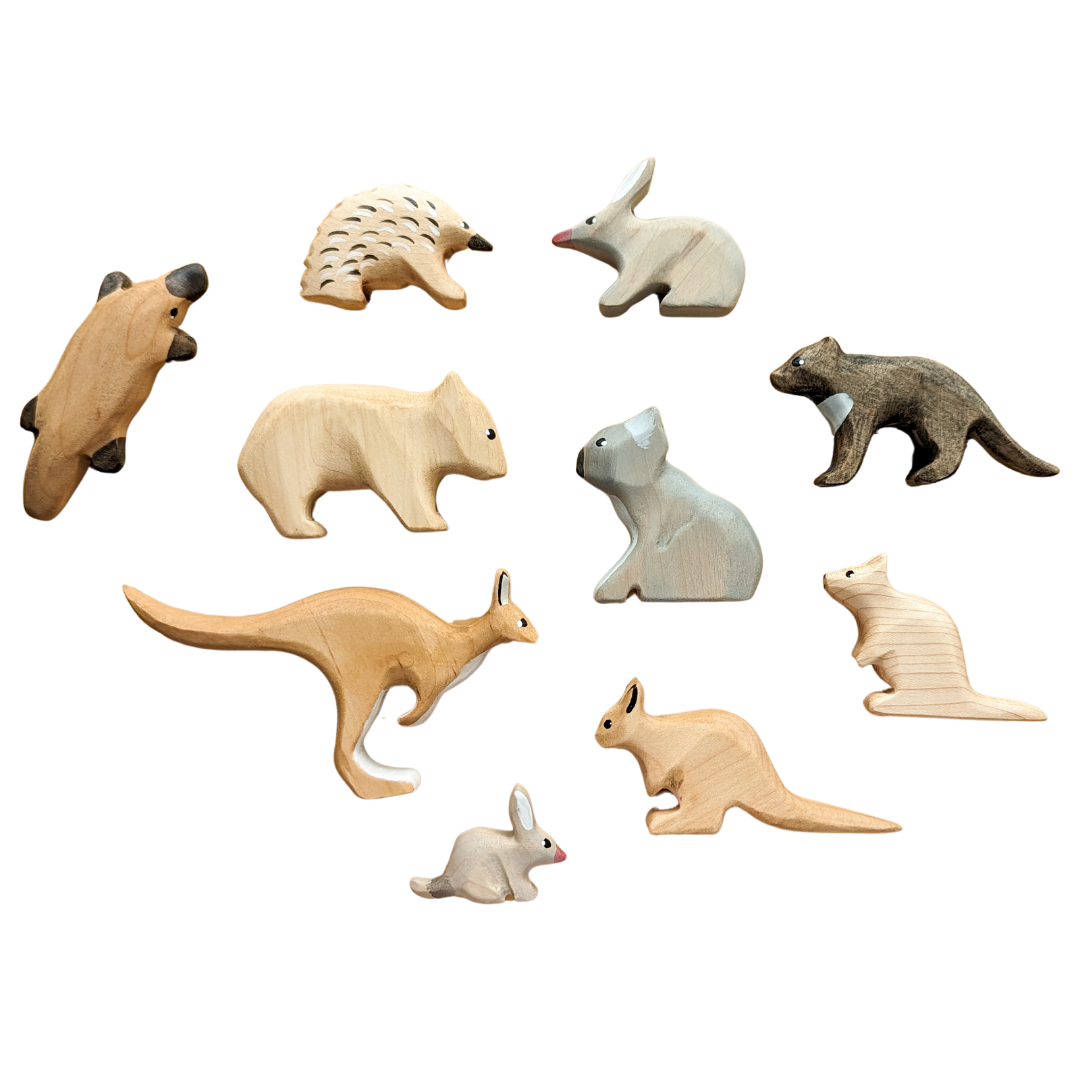 Australian Animals - Wooden Toy Set