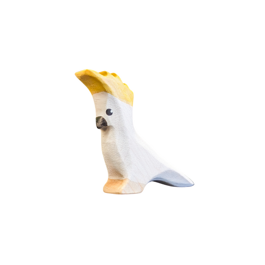 Sulphur Crested Cockatoo Wooden Toy