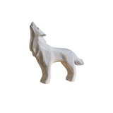 Wolf Howling Wooden Toy