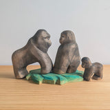 Gorilla Family Set Wooden Toy