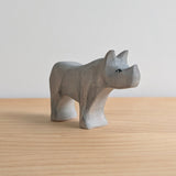 Rhinoceros Calf Wooden Toy
