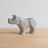 Rhinoceros Calf Wooden Toy