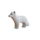 Arctic Fox Wooden Toy