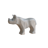 Rhinoceros Calf Wooden Toy