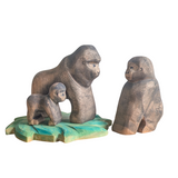 Gorilla Family Set Wooden Toy