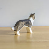 Border Collie Dog Wooden Toy