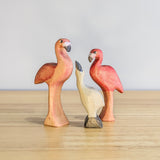 Flamingo (Tall) Wooden Toy