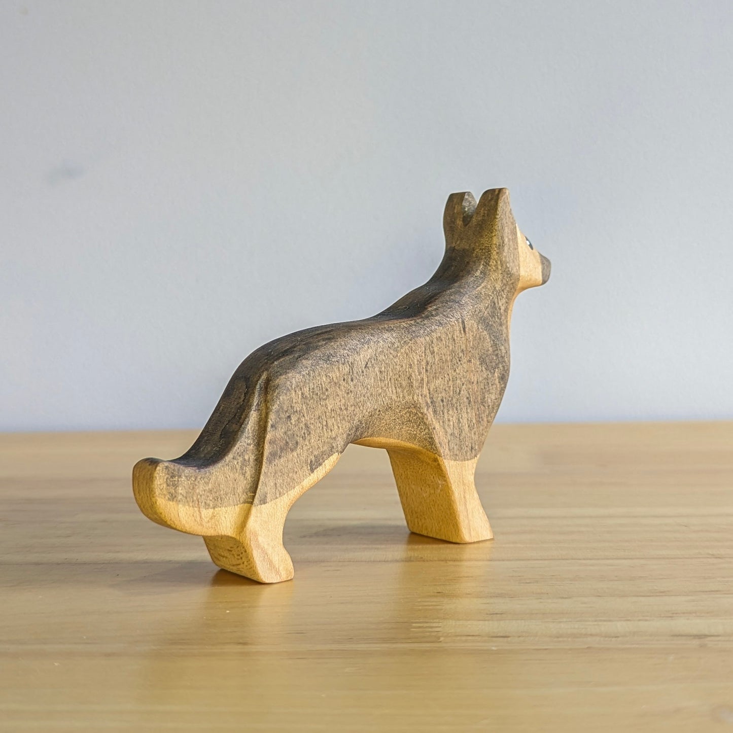 German Shepherd Dog Wooden Toy