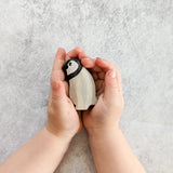 Emperor Penguin Chick ~ Wooden Toy