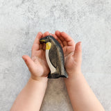 Emperor Penguin Standing ~ Wooden Toy