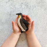 Emperor Penguin Flapping ~ Wooden Toy