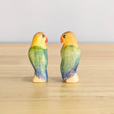 Lovebirds Wooden Toy