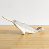 Narwhal Wooden Toy