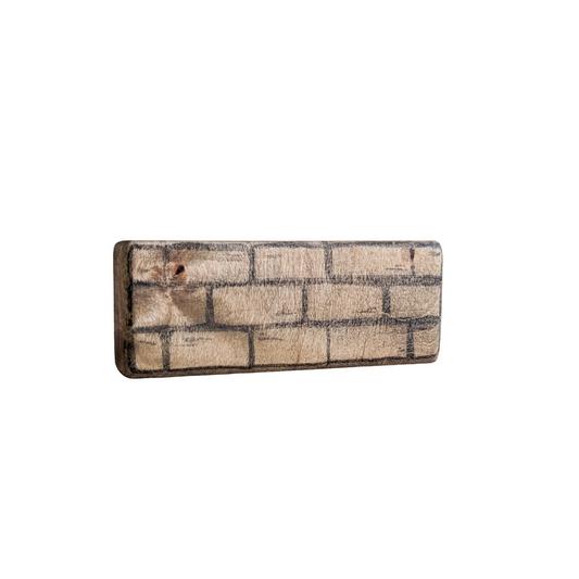 Stone Wall Wooden Toy