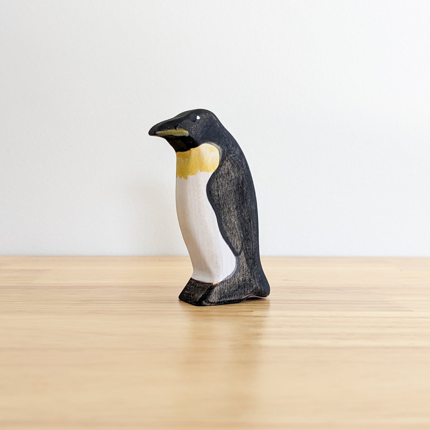 Emperor Penguin Standing ~ Wooden Toy