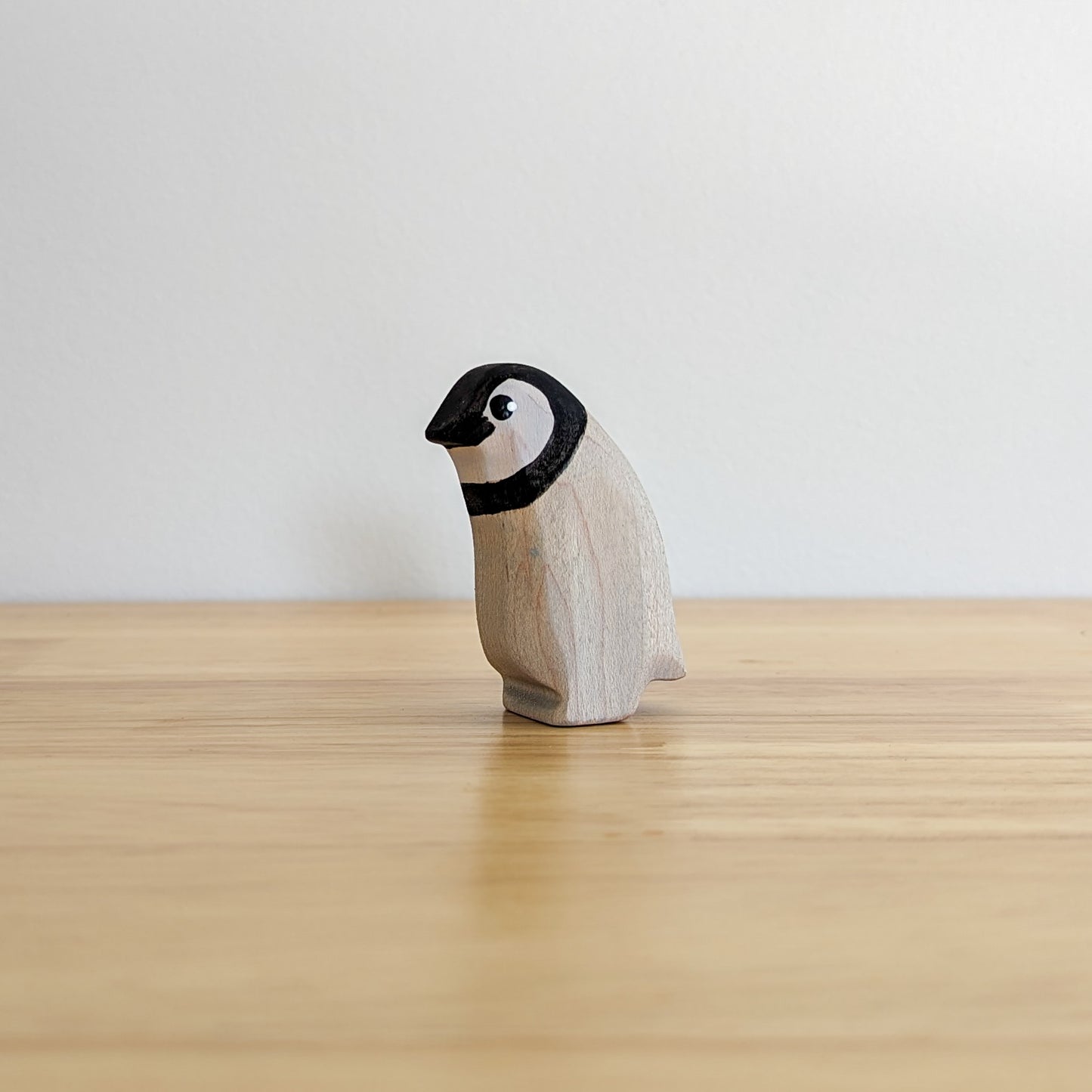 Emperor Penguin Chick ~ Wooden Toy