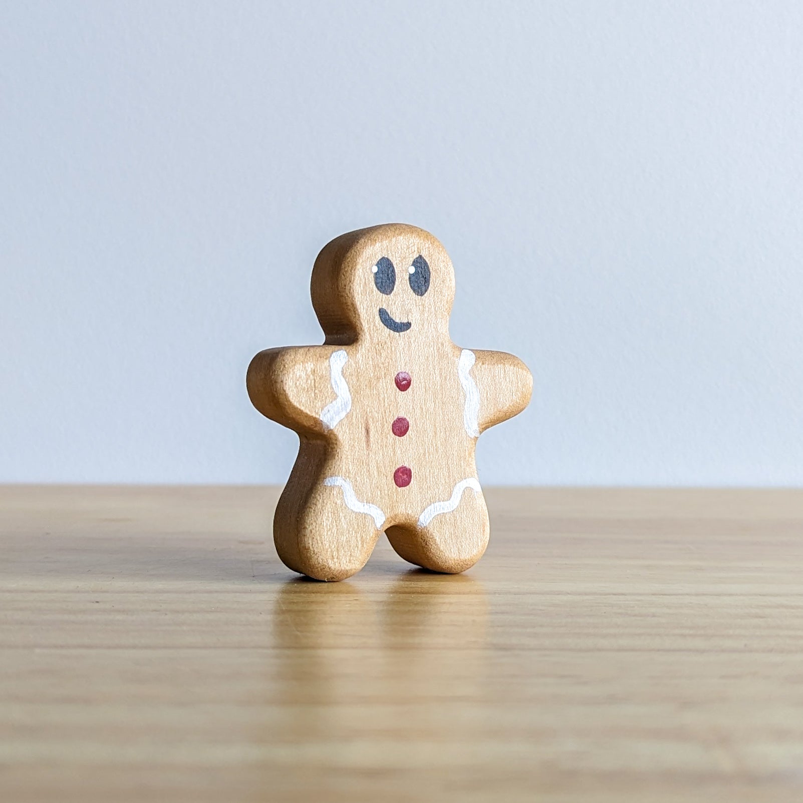 Gingerbread Man Wooden Toy