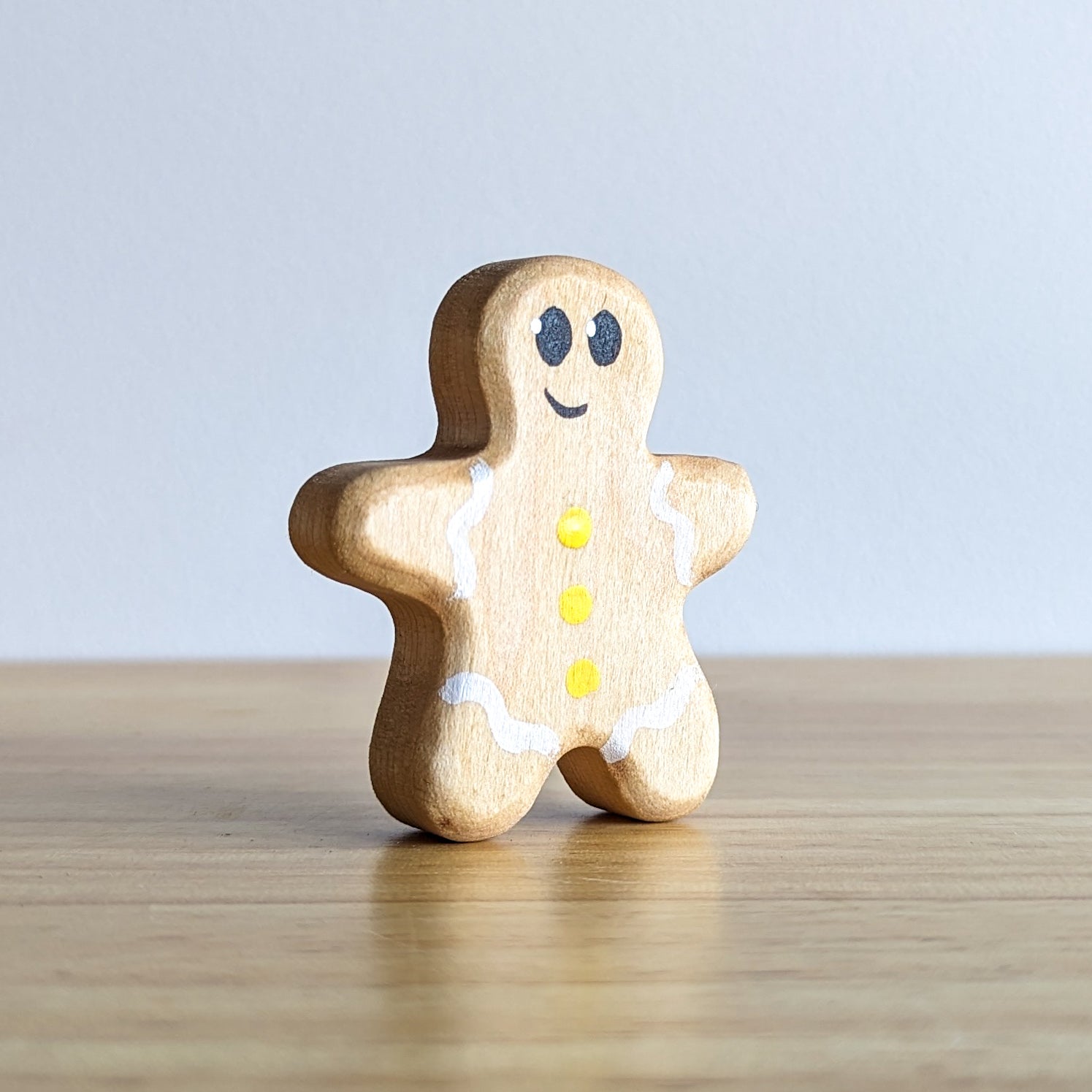 Gingerbread Man Wooden Toy