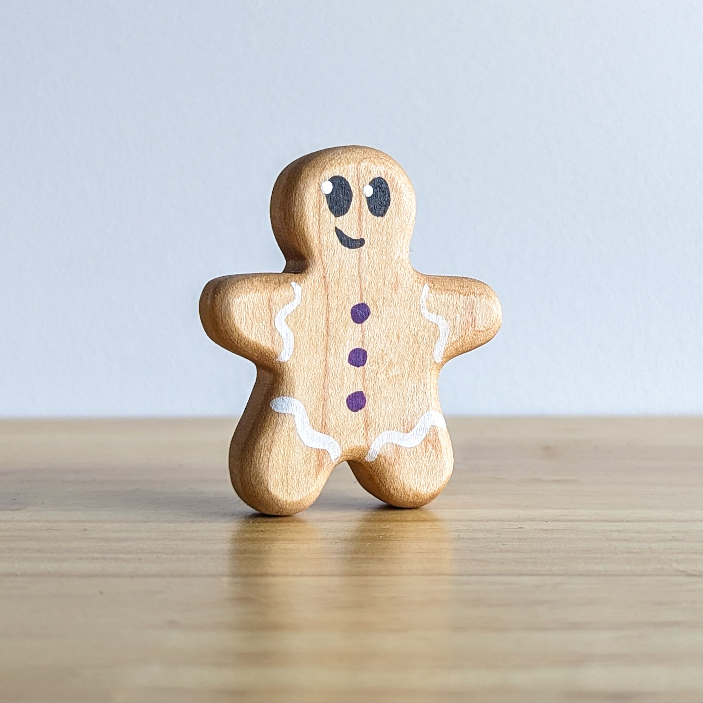 Gingerbread Man Wooden Toy