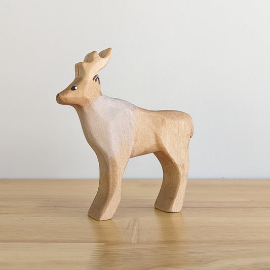 Reindeer Bull Wooden Toy