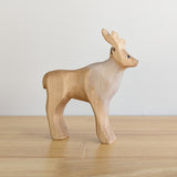 Reindeer Bull Wooden Toy