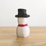 Snow Person Wooden Toy