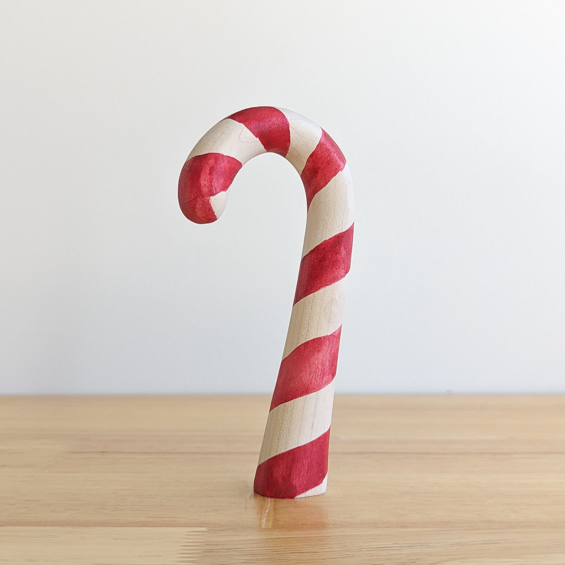 Candy Cane Wooden Toy