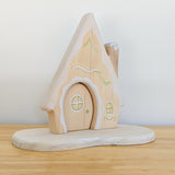 Gingerbread House Wooden Toy