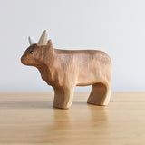 Highland Cow Wooden Toy