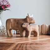 Highland Cow Wooden Toy