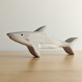 Great White Shark Wooden Toy